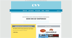 Desktop Screenshot of ovv.at